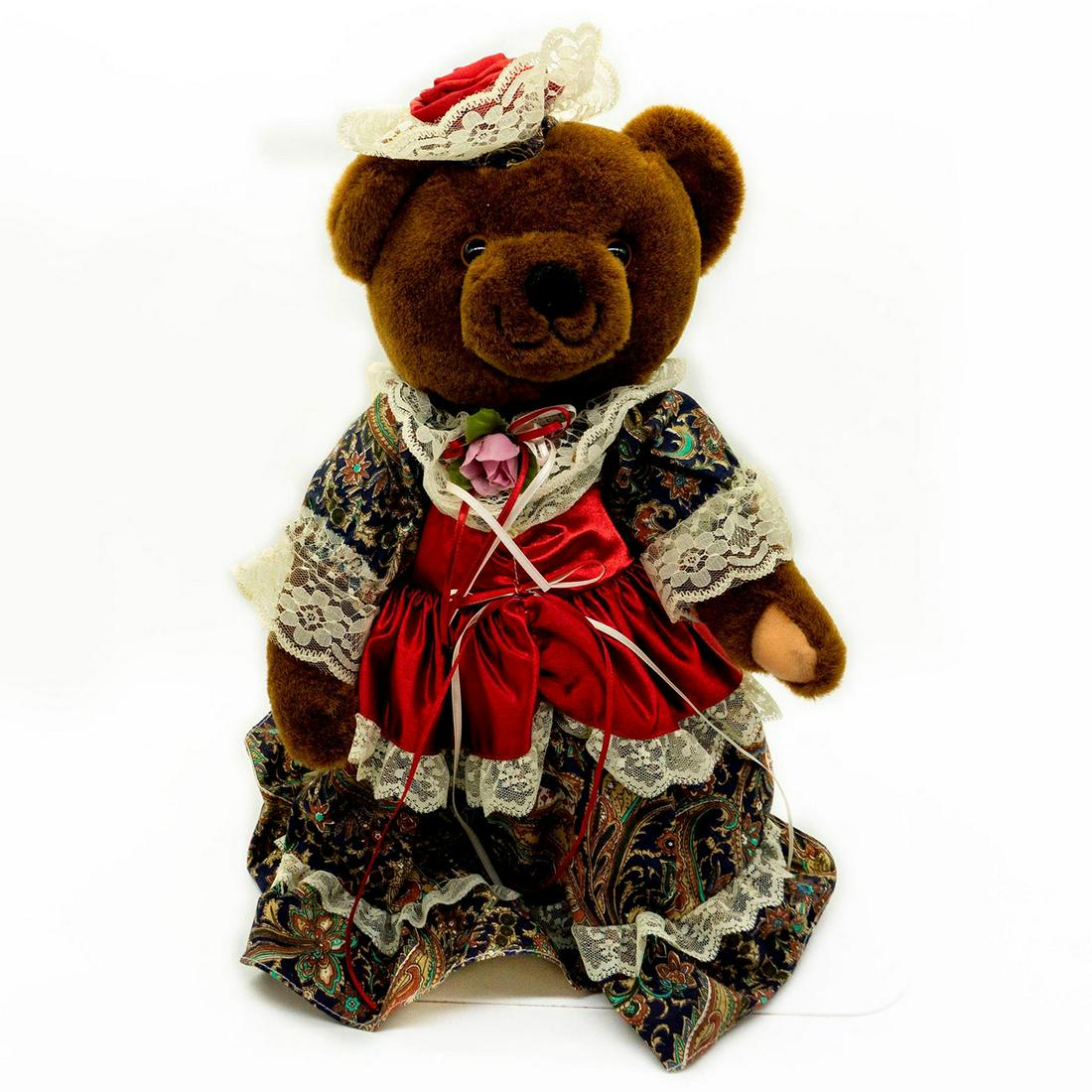Vintage Anco Victorian Style Plush Jointed Teddy Bear (1 of 2)