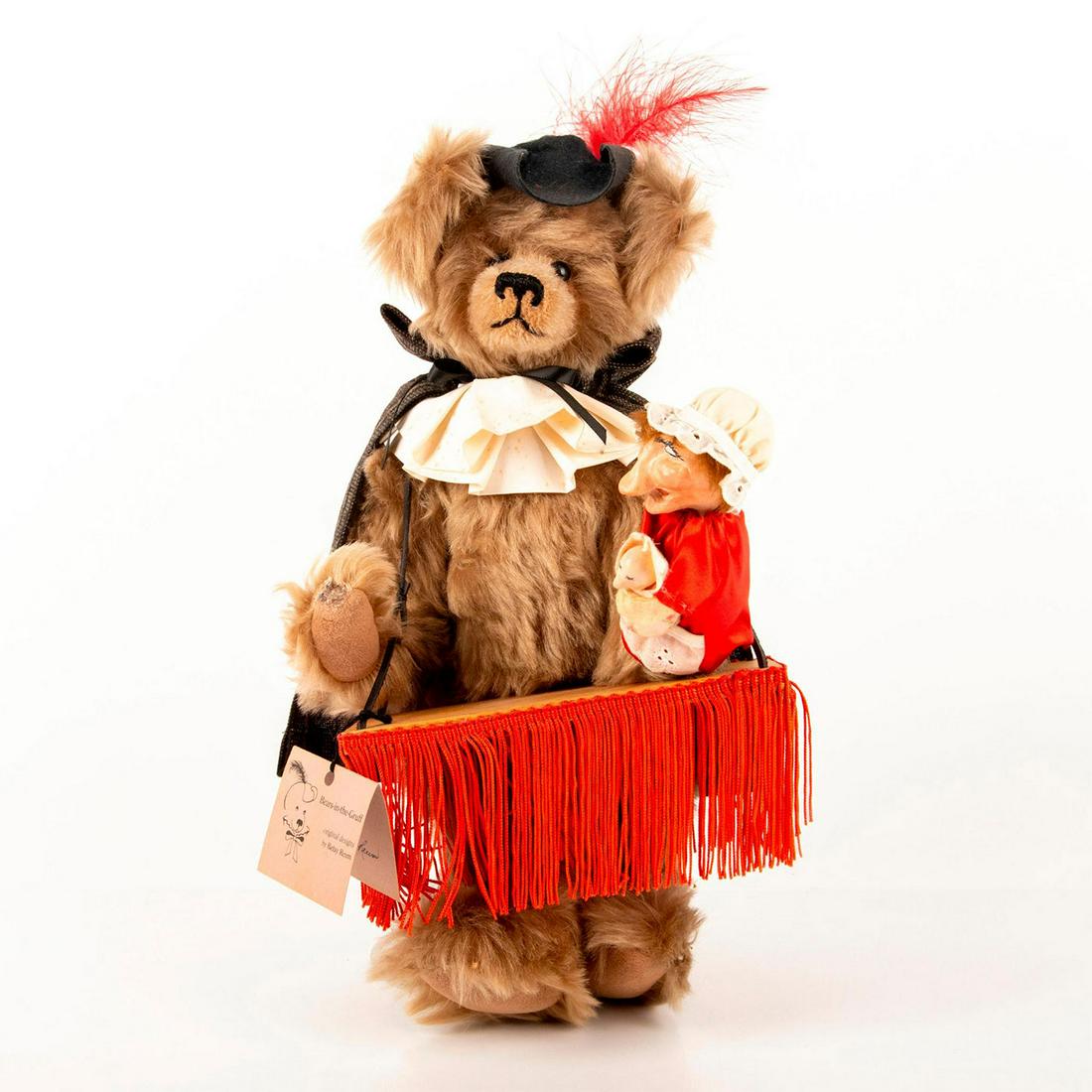Vintage Betsy Reum Teddy Bear, Puppeteer (1 of 4)