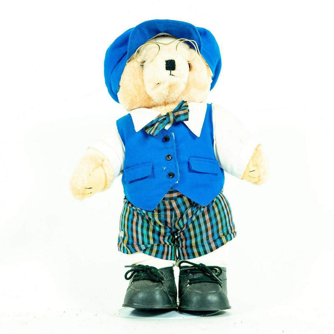 Vintage Teddy Bear, Preppy Bear (1 of 2)
