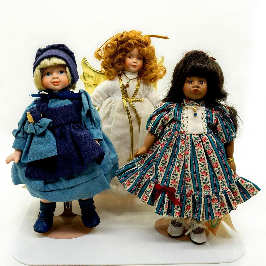 3 pc Goebel Porcelain Little Girl Dolls (1 of 6)