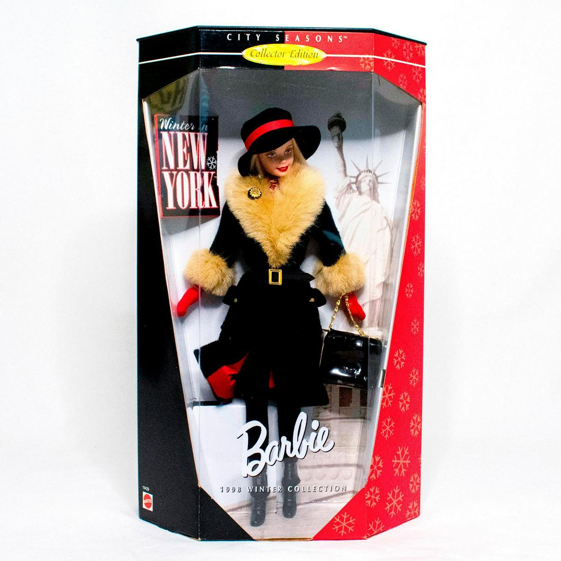 Mattel Barbie Doll, City Seasons, Winter in New York (1 of 6)