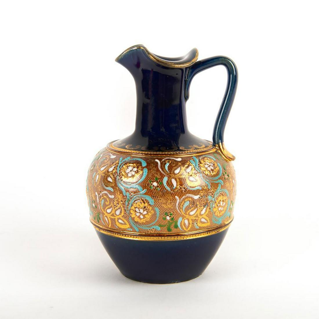 Royal Doulton, Cobalt Blue Slater Tapestry Pitcher (1 of 5)