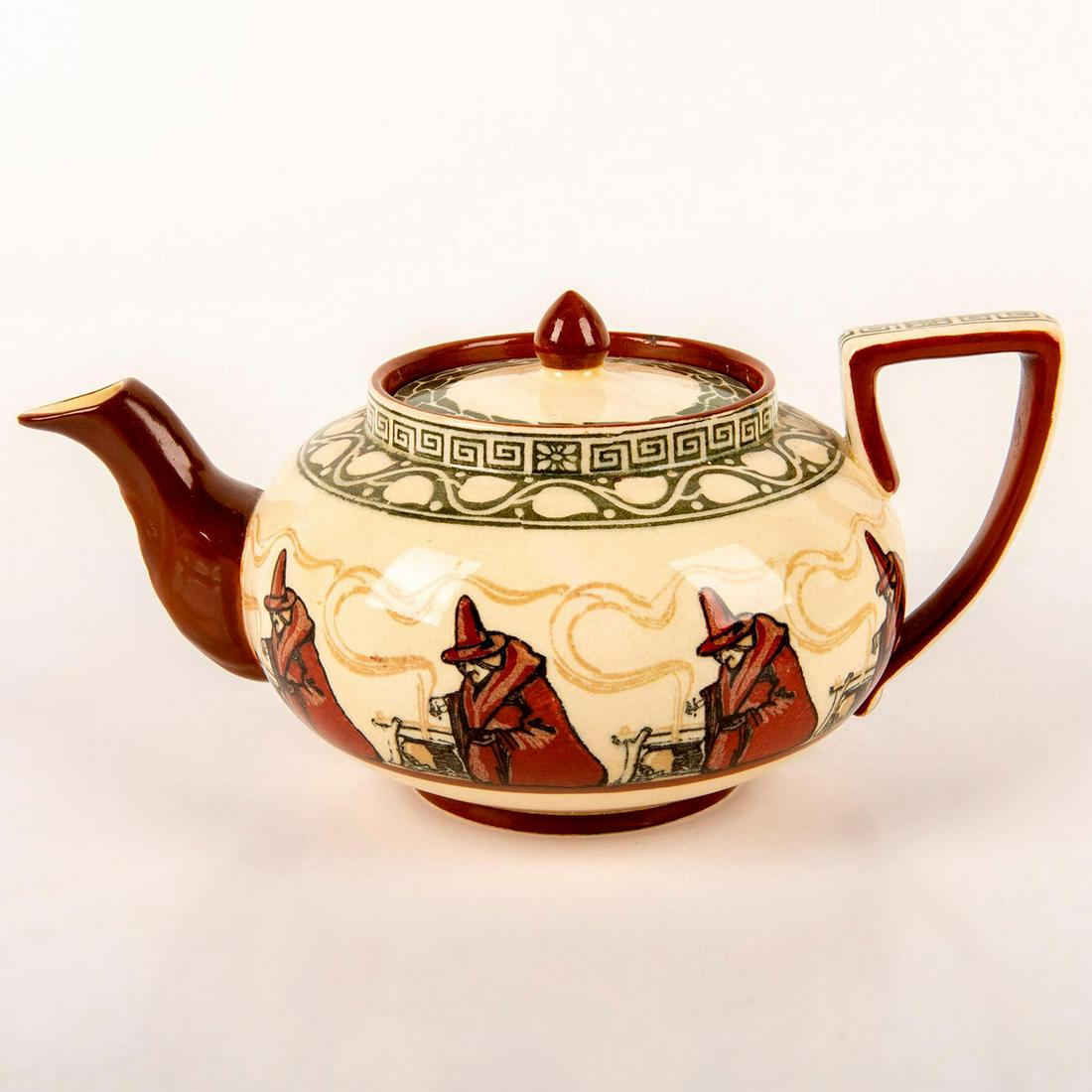 Royal Doulton Series Ware Covered Teapot. Witches D2673 (1 of 3)