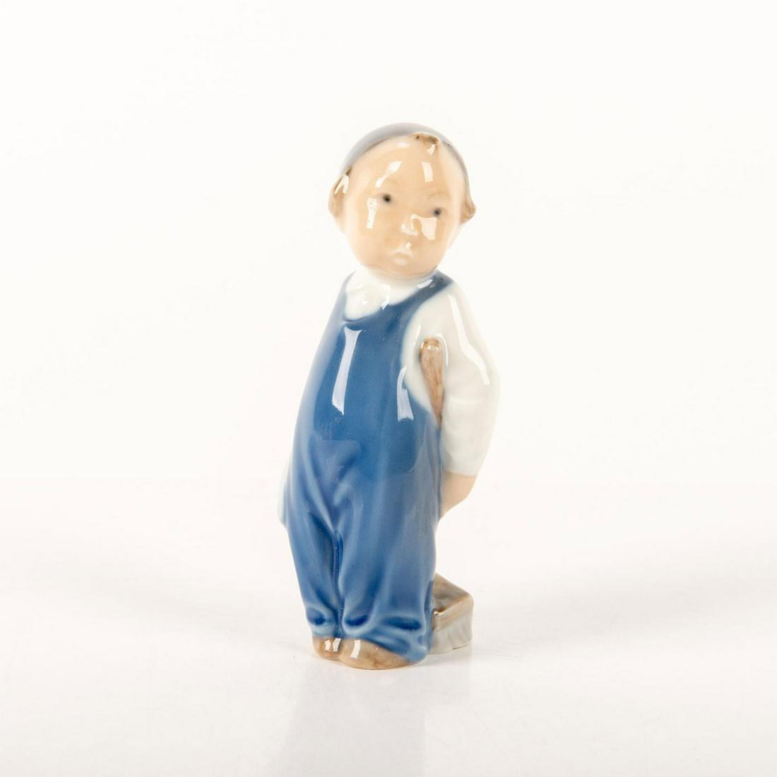 Royal Copehagen Figurine, Boy with Broom 3250 (1 of 3)