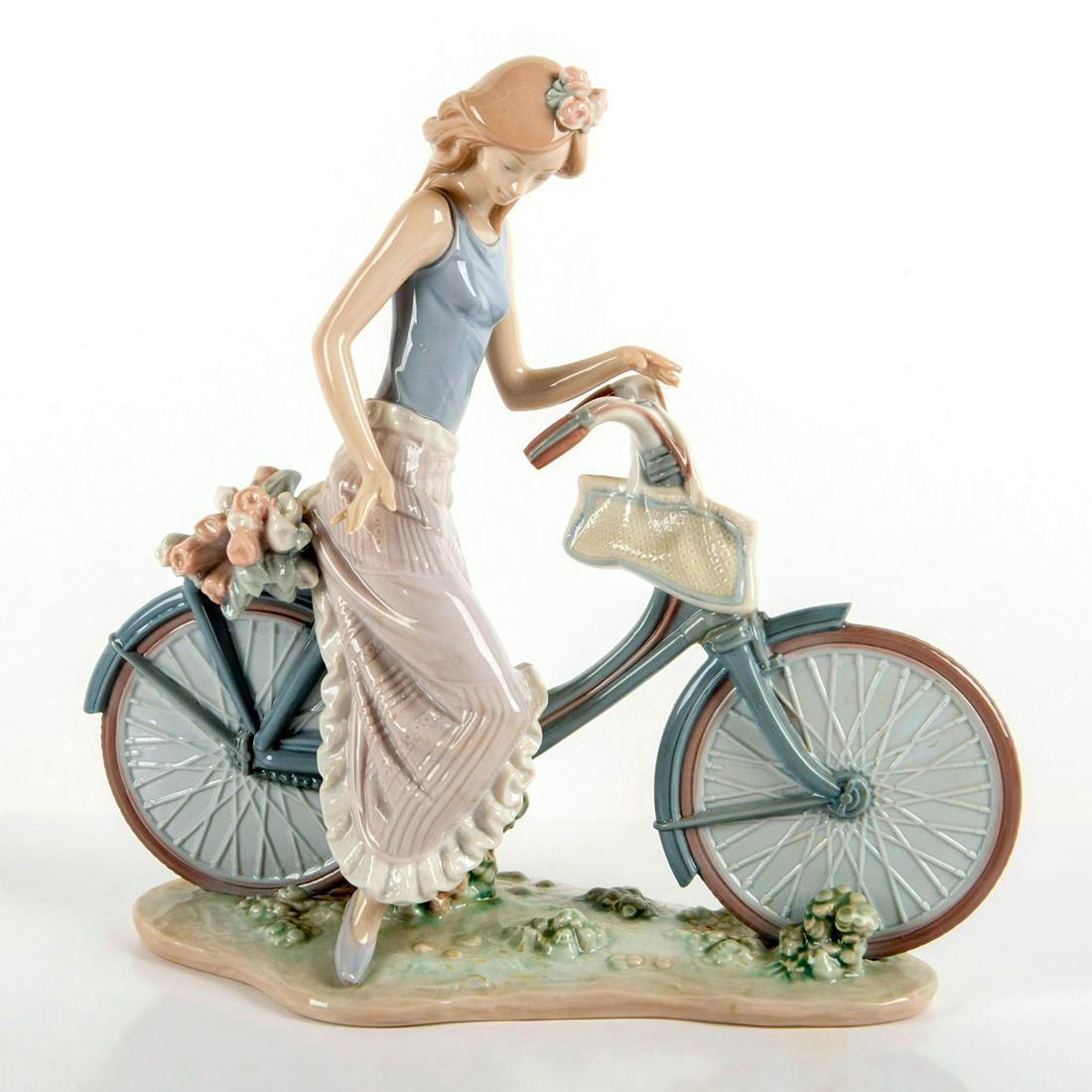 Biking in the Country 01005272 - Lladro Porcelain (1 of 3)