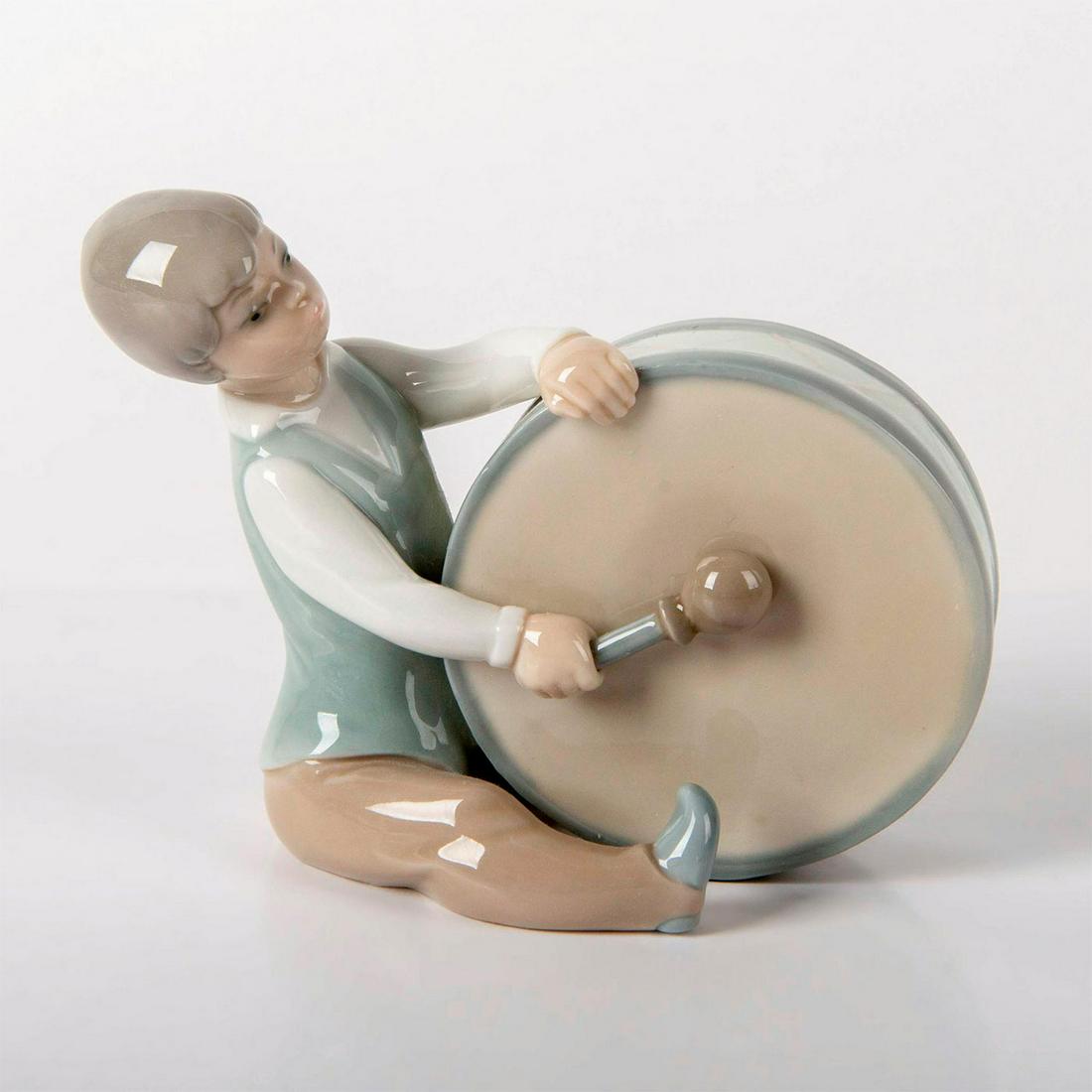 Boy Playing Drum 1004616 - Lladro Porcelain Figurine (1 of 6)