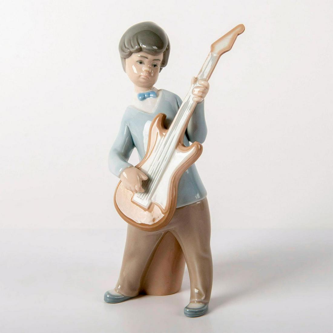 Boy w/Guitar 1004614 - Lladro Porcelain Figurine (1 of 6)