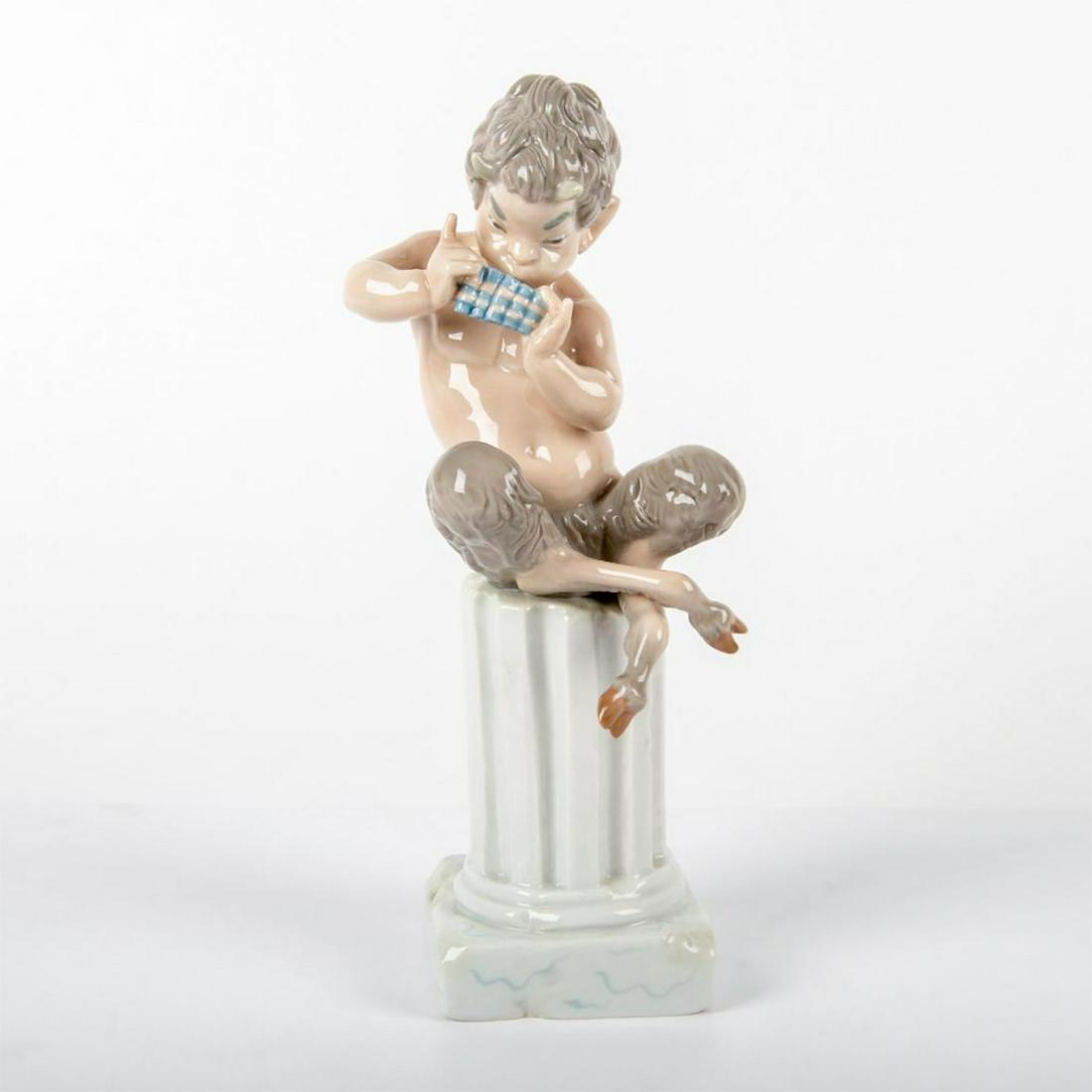 Pan with Flute 1001007 - Lladro Porcelain Figurine (1 of 4)