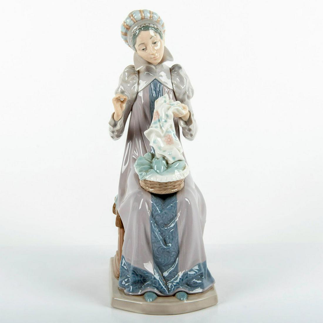 Sewing A Trousseau 1005126 - Lladro Porcelain Figurine (1 of 4)