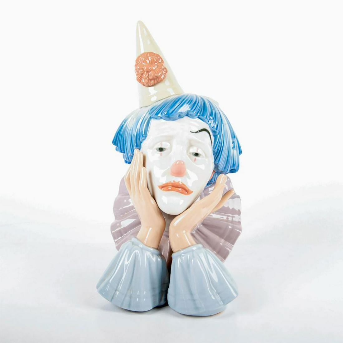 Jester 1005129- Lladro Porcelain Bust (1 of 4)