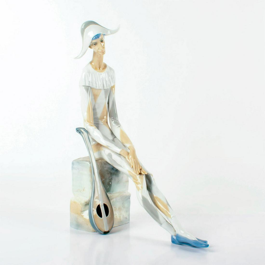 Sad Harlequin 1004558 - Lladro Porcelain Figure (1 of 3)