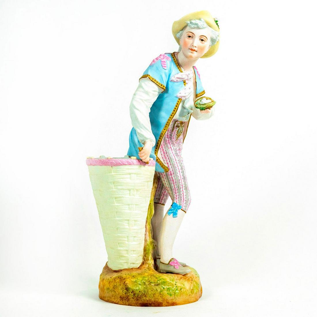 Vintage European Bisque Porcelain Figurine (1 of 4)