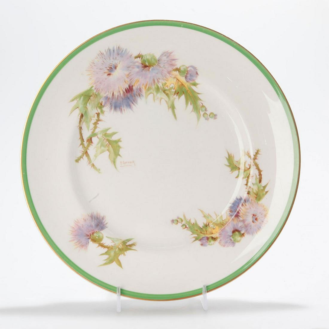 16 Vintage Royal Doulton Dinner Plates, Glamis Thistle (1 of 2)