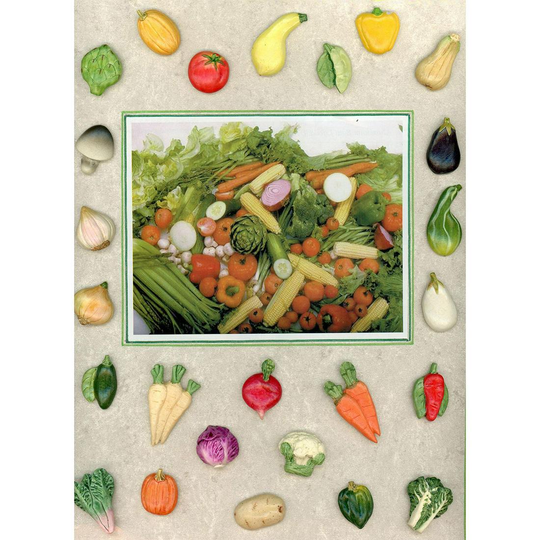 2 CARDS OF DIVISION THREE REALISTIC CERAMIC BUTTONS (1 of 2)