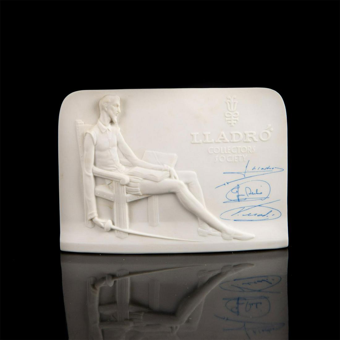 Charter Member Plaque 1017601 - Lladro Porcelain Plaque (1 of 3)