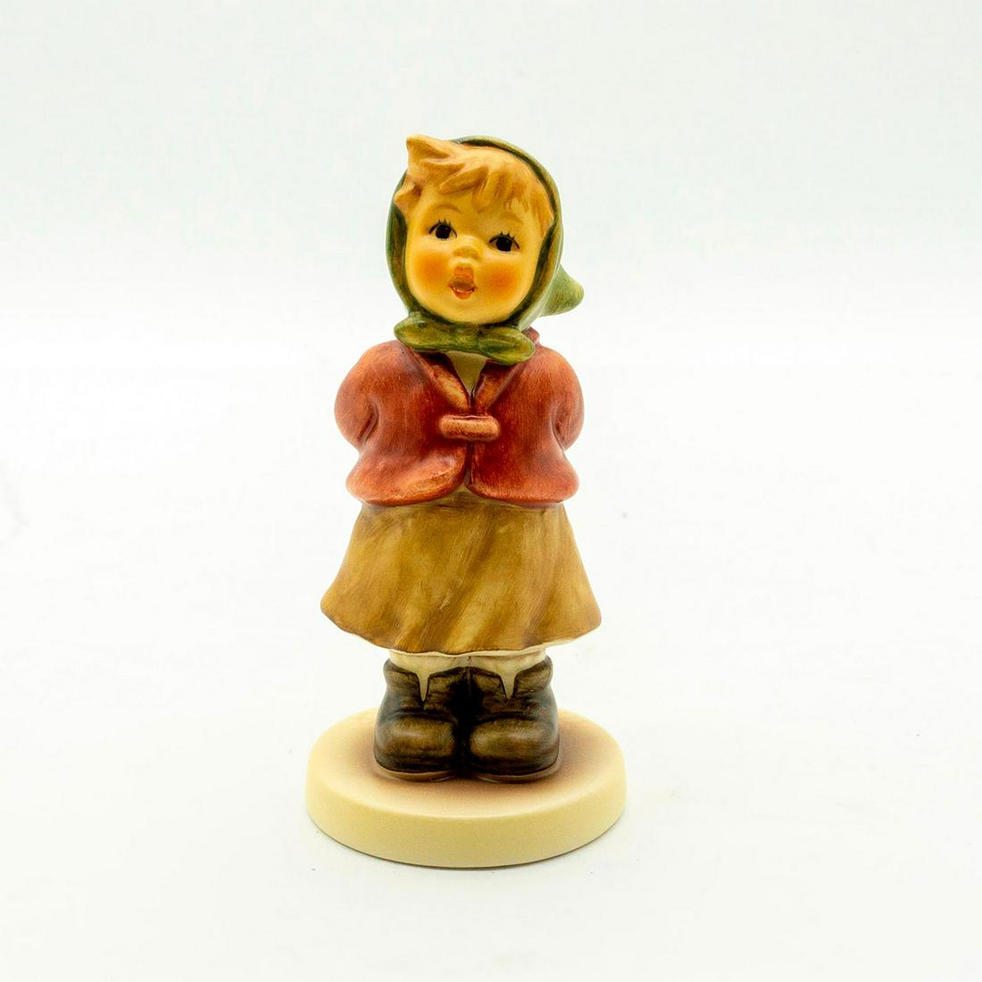 Clear As A Bell 2181 - Goebel Hummel Figure: Matte porcelain, hand painted. Distributed in 2004 exclusively to Hummel Club members. 'M. I. Hummel' inscribed on base. Goebel backstamp. Good condition. #goebel #hummel #figurine #vintage Issued: 20