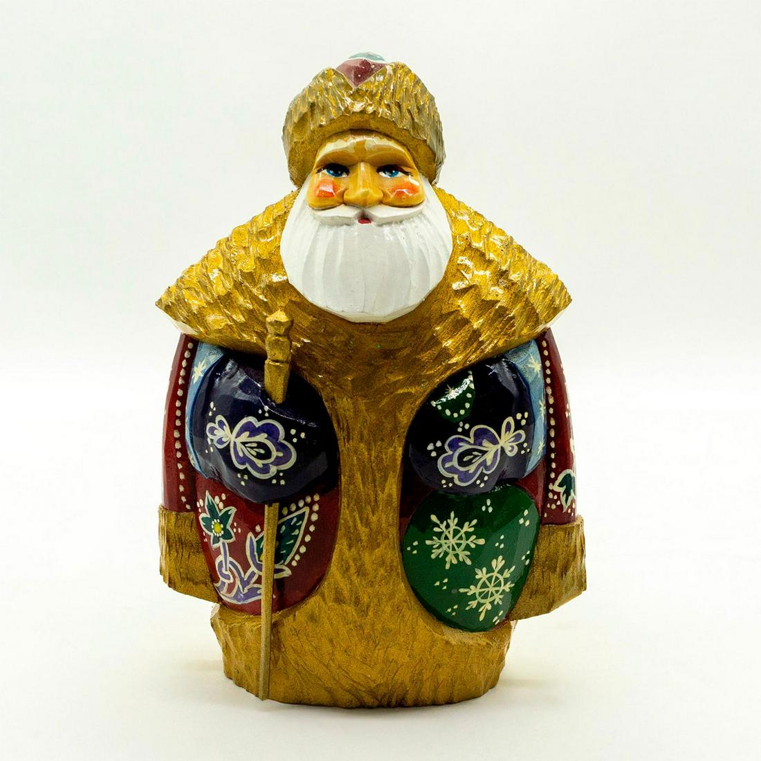 Vintage Ceprueb Nocag Wooden Figure, Santa Claus (1 of 6)