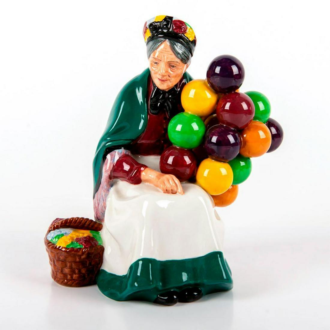 Old Balloon Seller HN1315 - Royal Doulton Figurine (1 of 3)