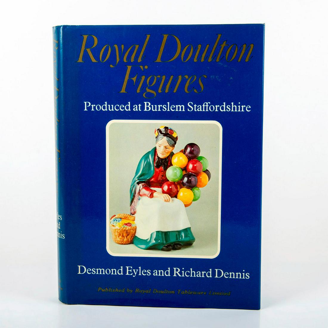 Royal Doulton Figures Produced at Burslem Staffordshire: Desmond Eyles and Richard Dennis. Hardcover; pictorial dust jacket. 432 pages. Includes colored pictures and descriptions of Royal Doulton figurines. #book #vintage #booklover Issued: 1978 Dimensions: