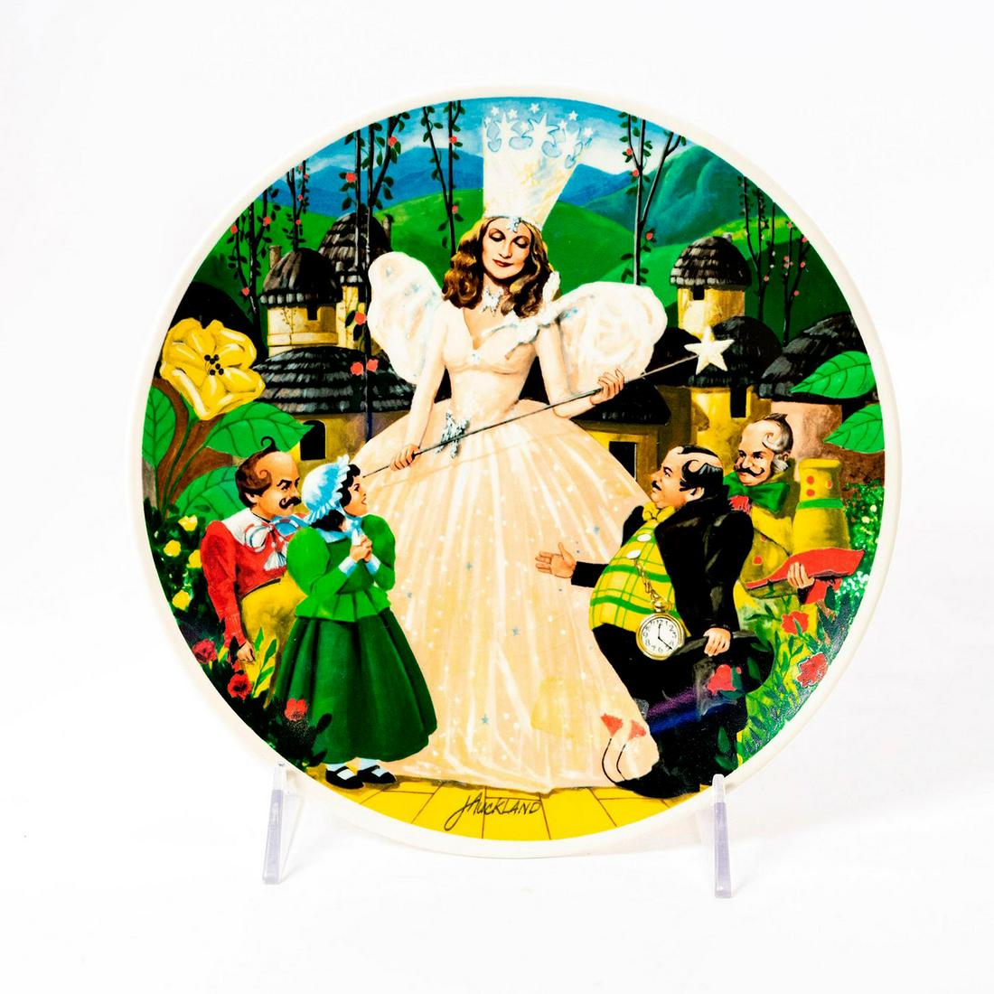 Knowles Fine China Plate, Follow The Yellow Brick Road (1 of 3)