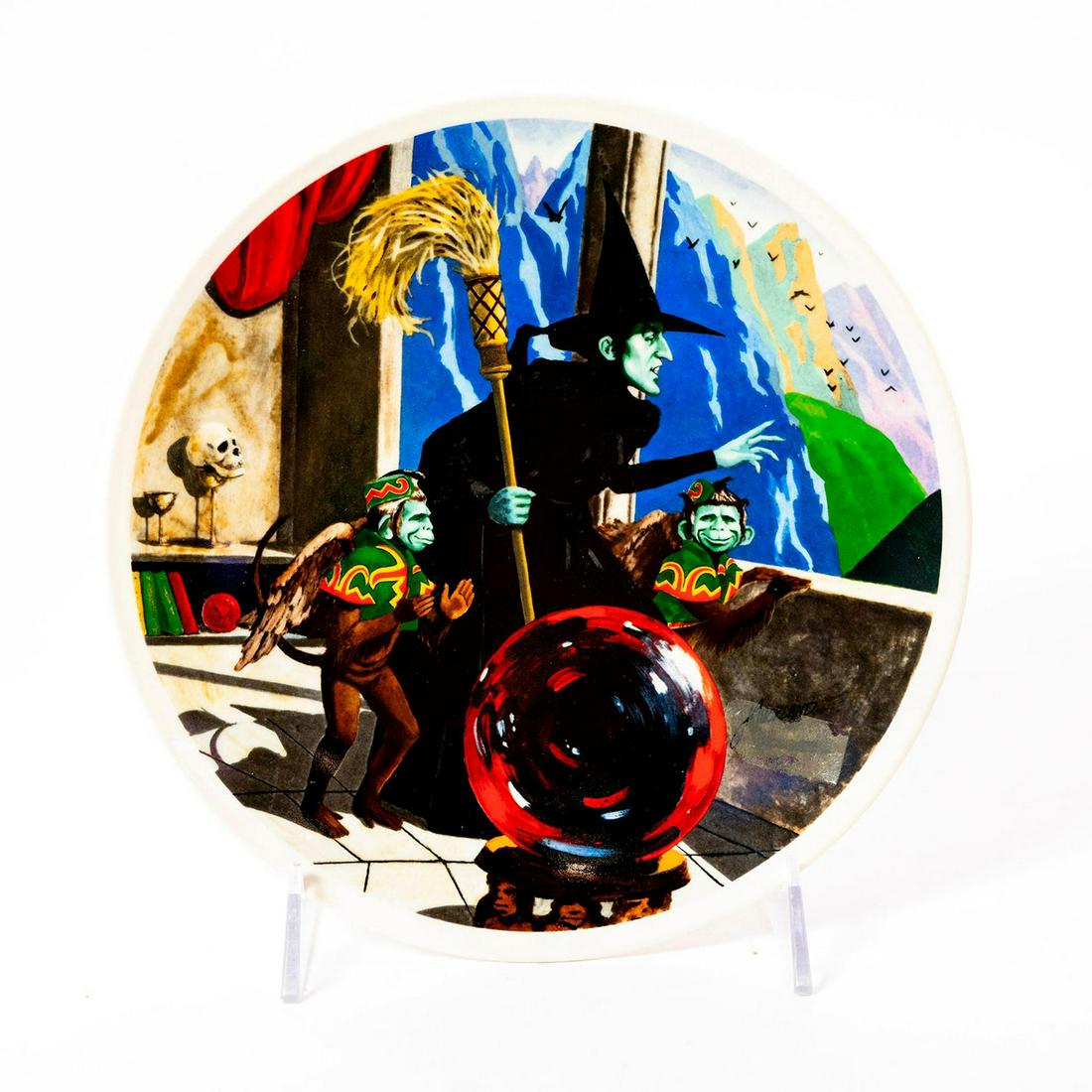 Knowles Fine China Plate, The Wicked Witch Of The West (1 of 3)