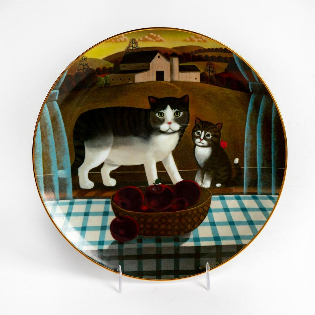 Steven Klein Collector Plate, Eyes of the Seasons (1 of 3)