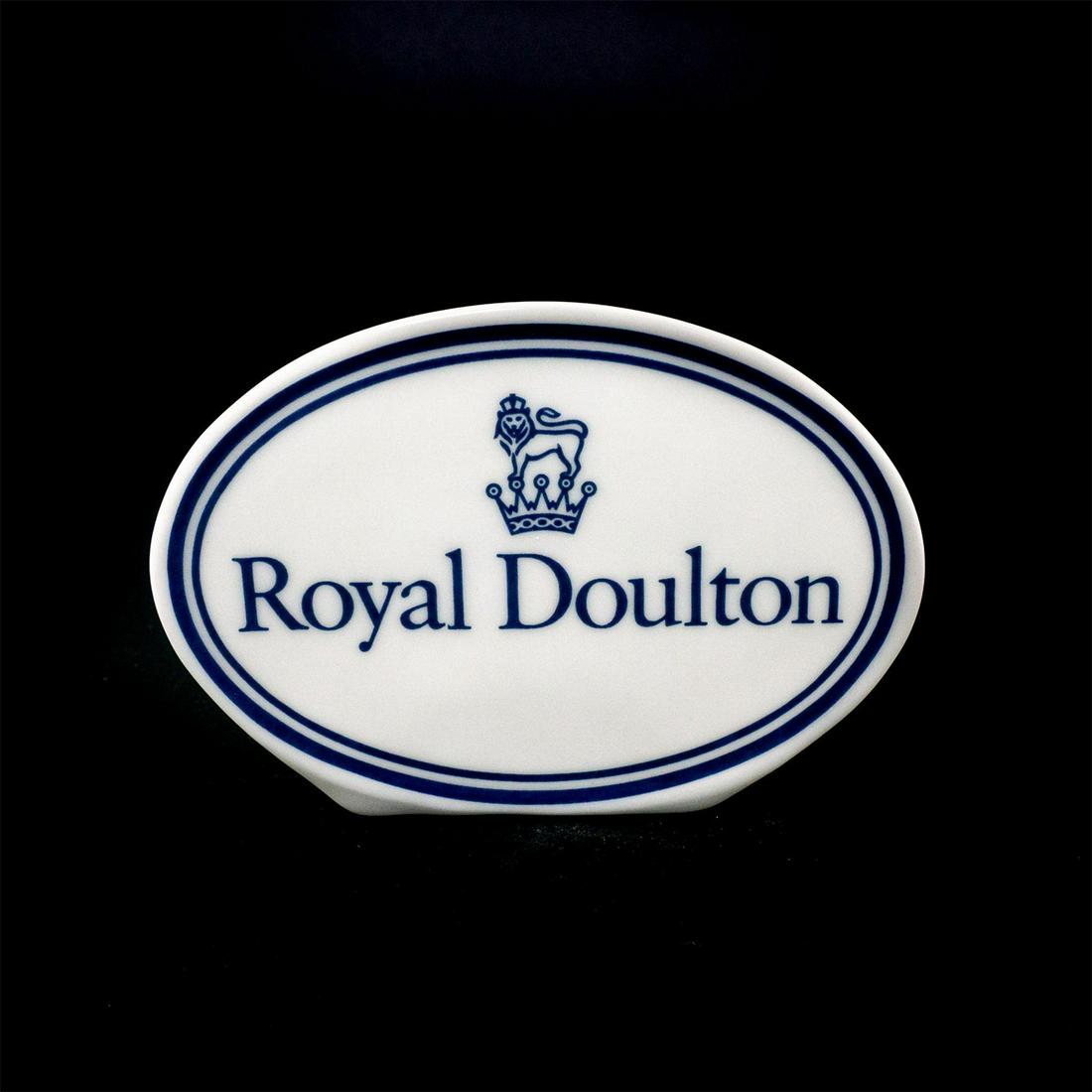 Royal Doulton Porcelain Dealer Display Plaque (1 of 3)