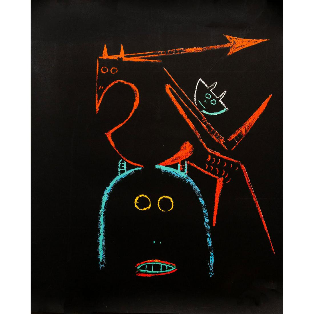 Wifredo Lam, Fine Art Print Untitled 1973 (1 of 3)