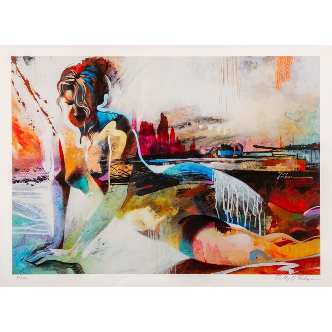 Timothy M. Parker, Abstract Contemporary Giclee Print, (1 of 6)