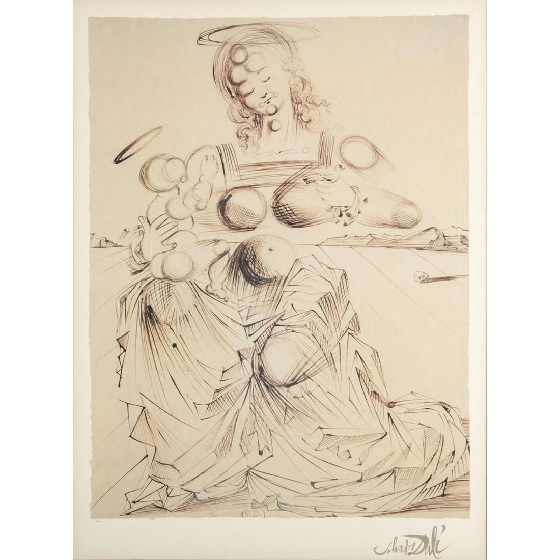 Salvador Dali (1904-1989) Lithograph Print, Woman and (1 of 6)