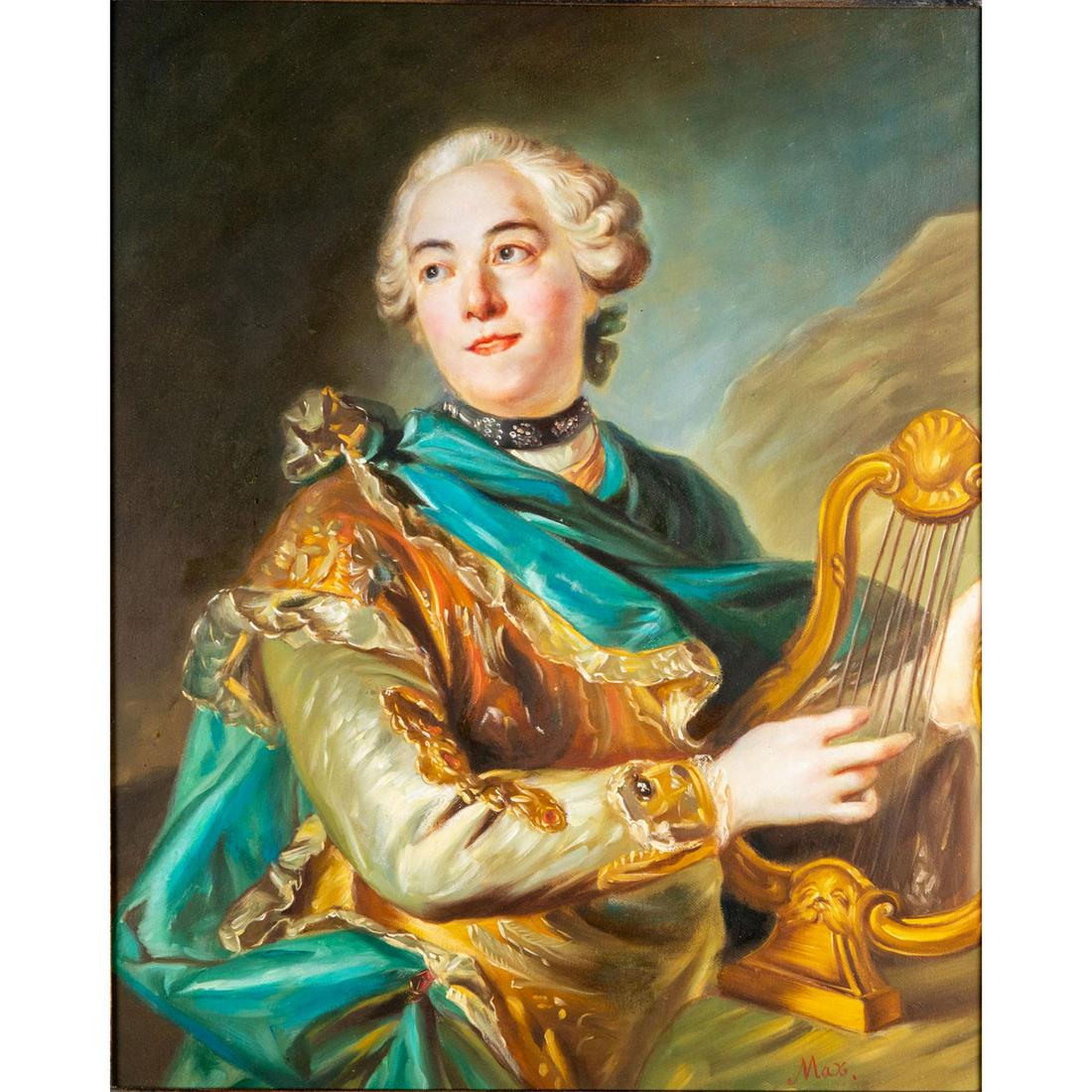 Framed Oil Painting, Maximilien Gardel, Signed (1 of 8)