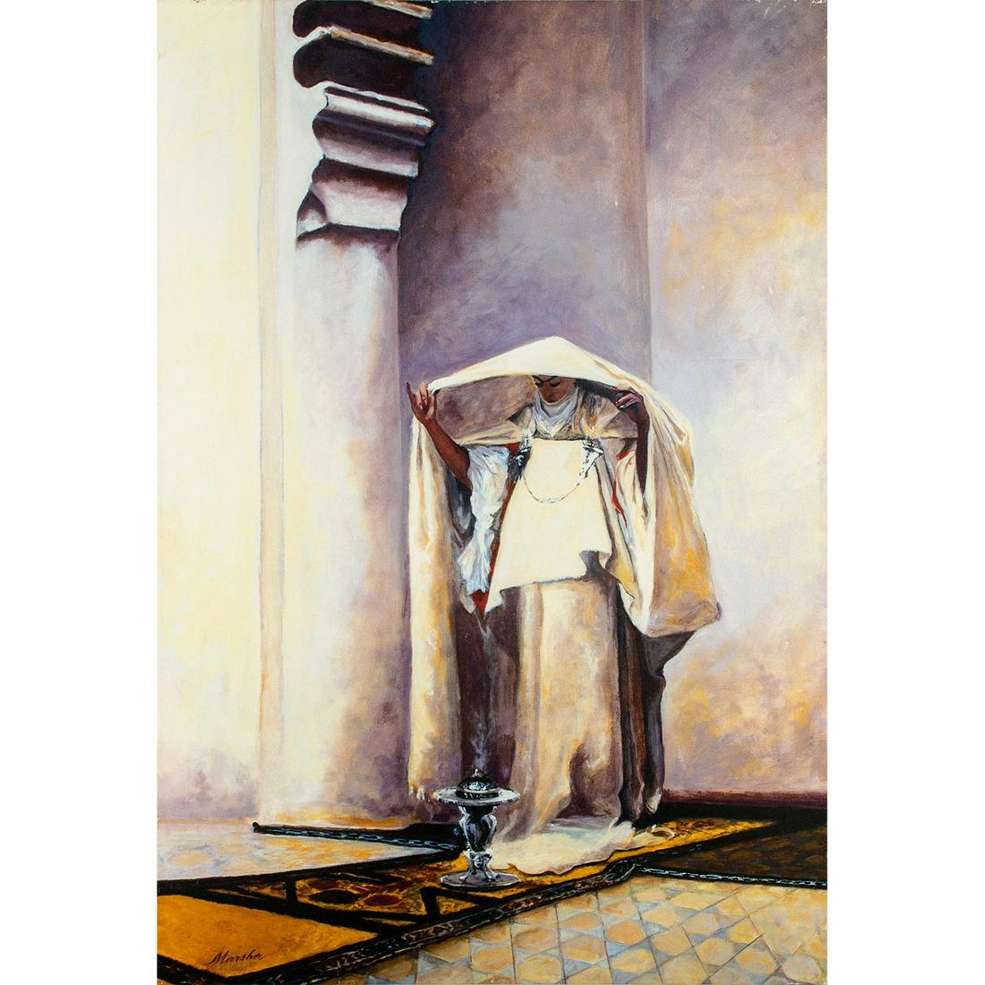 John Singer Sargent Art Print on Canvas, Smoke of (1 of 5)