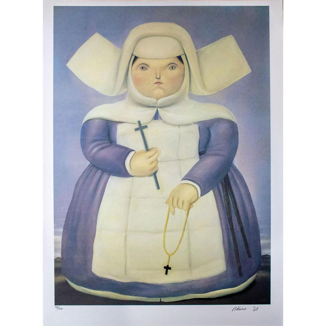 Fernando Botero (Colombian b. 1932) Lithograph on (1 of 5)
