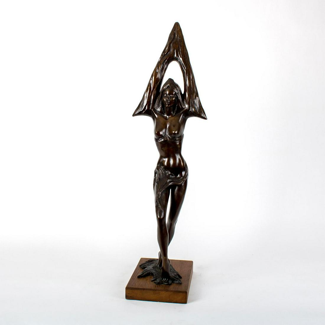 Mily Sidauy (Mexican b. 1943), Bronze Woman Sculpture (1 of 4)