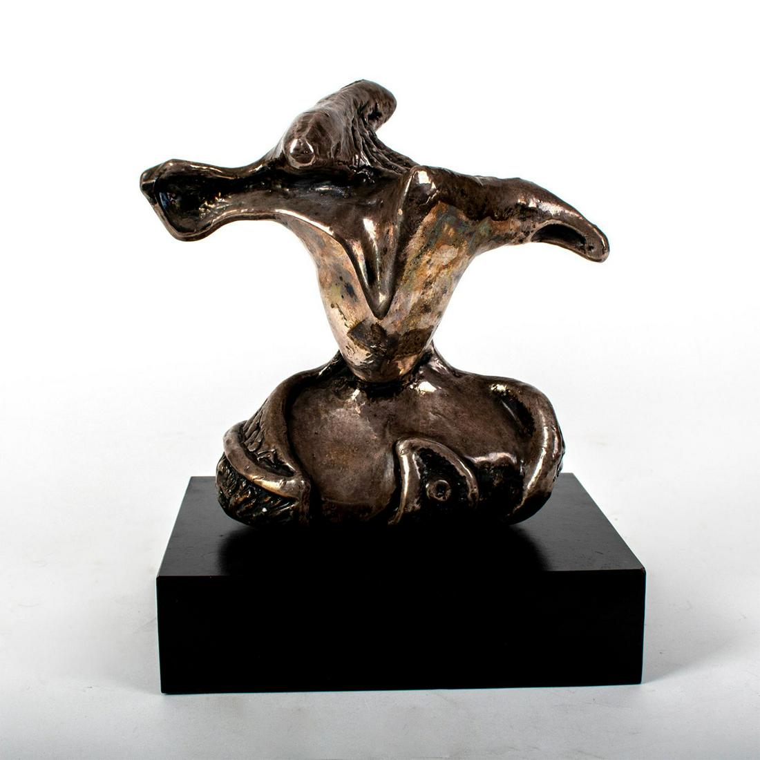 Harry Baron ( b. 1944) Abstract Sculpture, Signed (1 of 4)