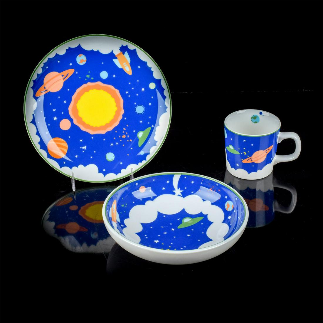 Tiffany And Co 3 Piece Children's Dinnerware Set (1 of 3)