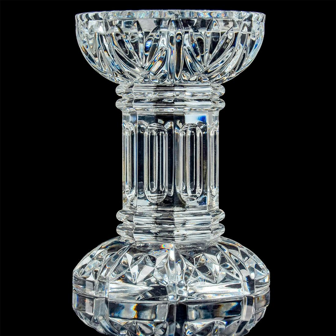 Waterford Crystal Pillar Candleholder, Bethany Pattern (1 of 3)