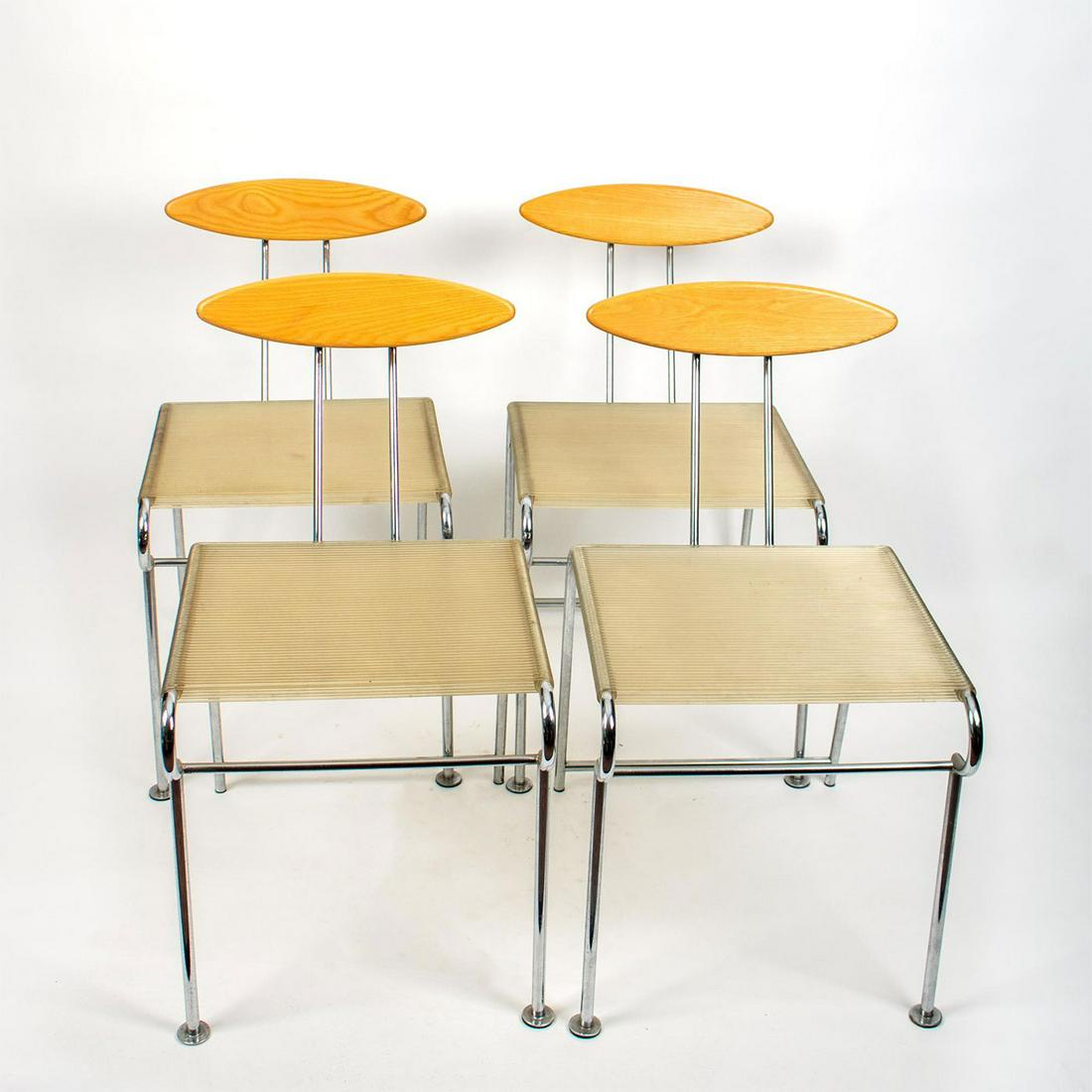 4 Vintage 1980s Chairs, Massimo losa Ghini for Moroso (1 of 6)