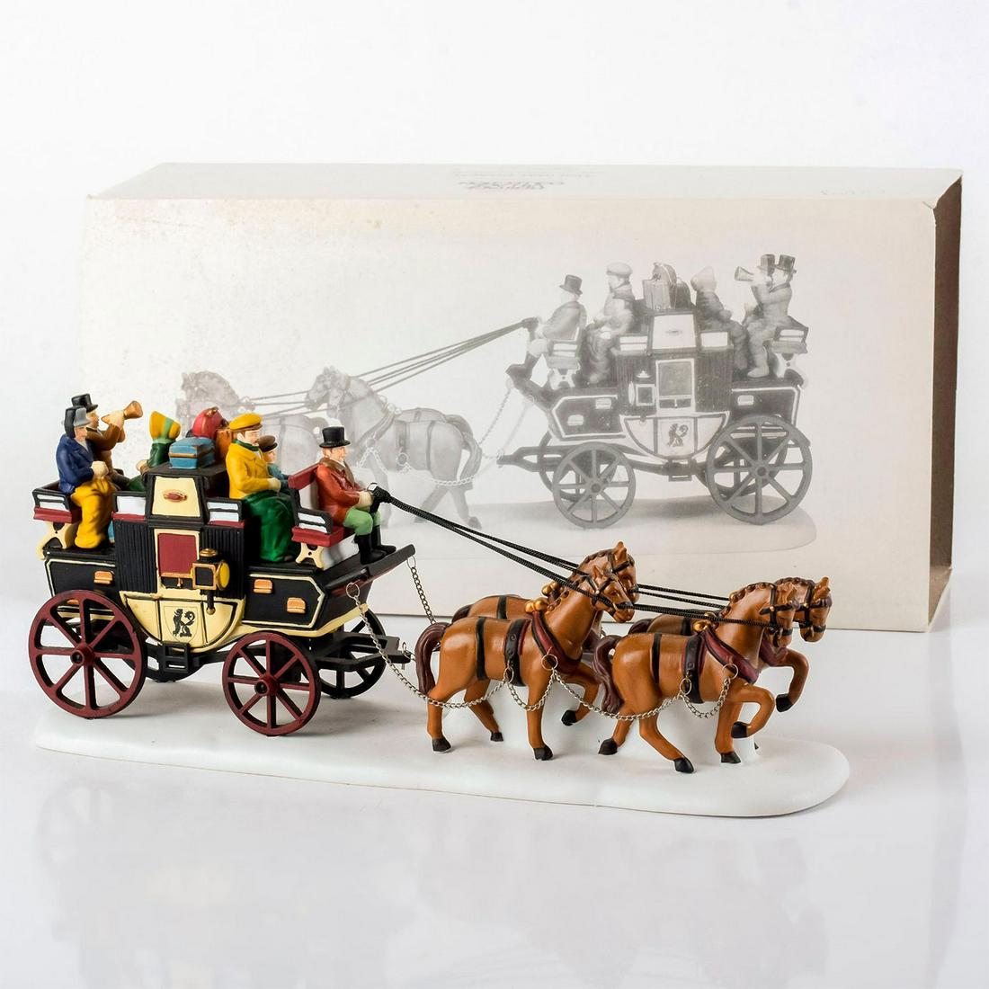 Department 56 Christmas Figurine, Holiday Coach (1 of 3)