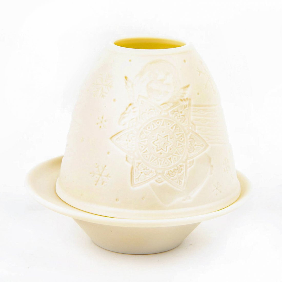 Lladro Lithophane Votive Light Angel With Star 01017341 (1 of 3)