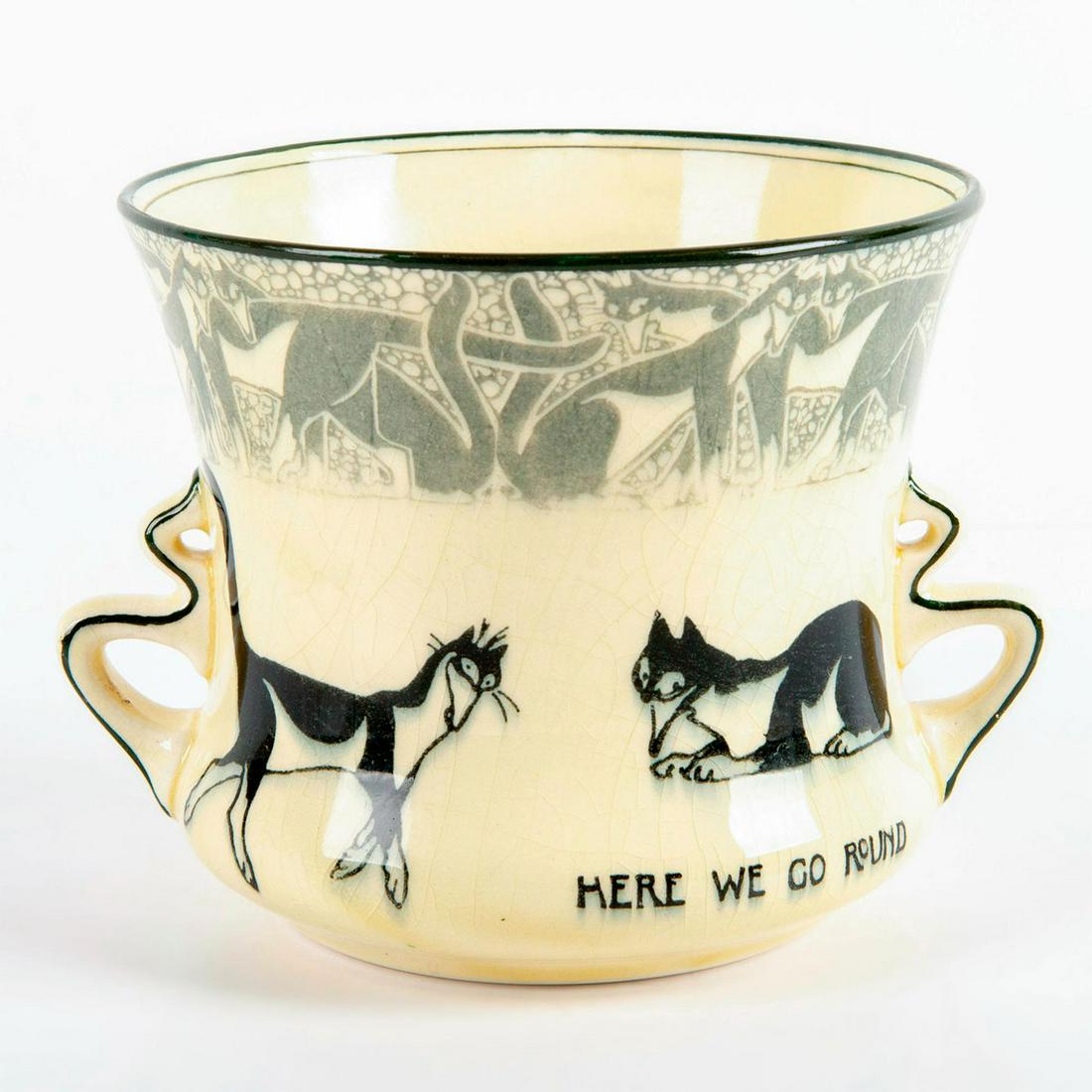 Royal Doulton Henry Souter Twin Handled Planter, (1 of 5)