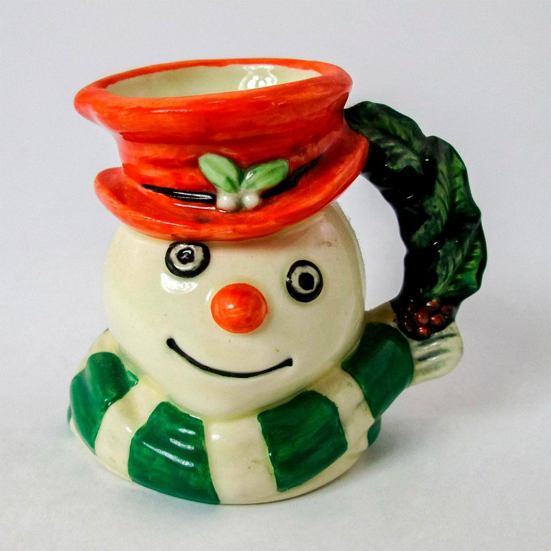 Snowman Holly and Berries D7062 - Mini - Royal Doulton (1 of 3)