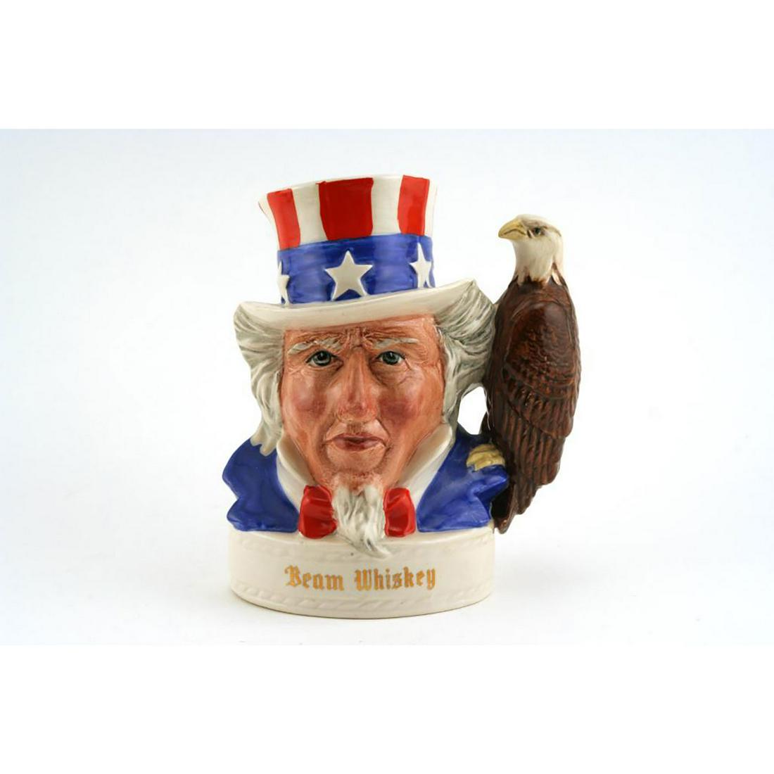 Royal Doulton Character Liquor Container, Uncle Sam (1 of 1)