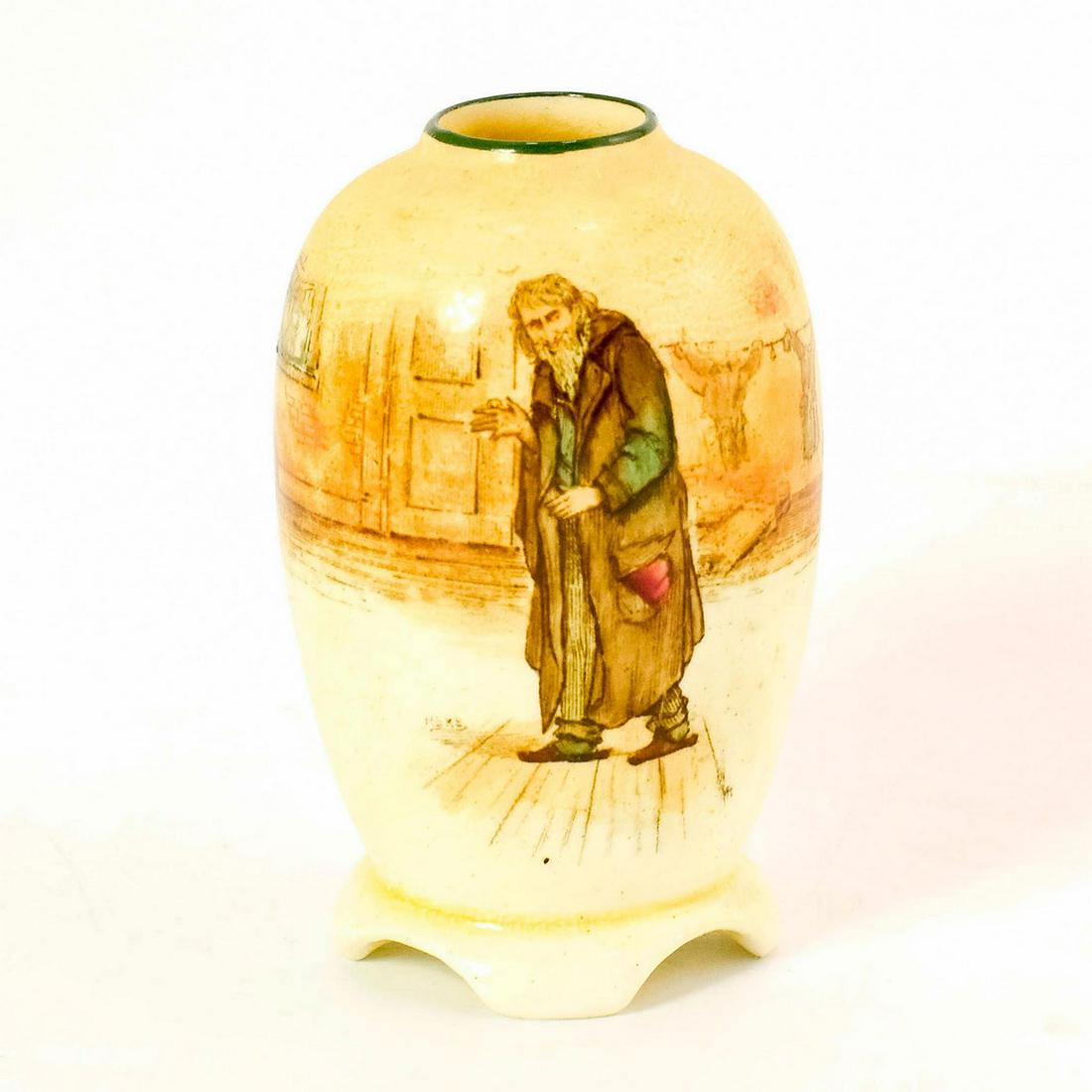 Royal Doulton Dickens Series Ware Mini Vase, Fagin (1 of 4)