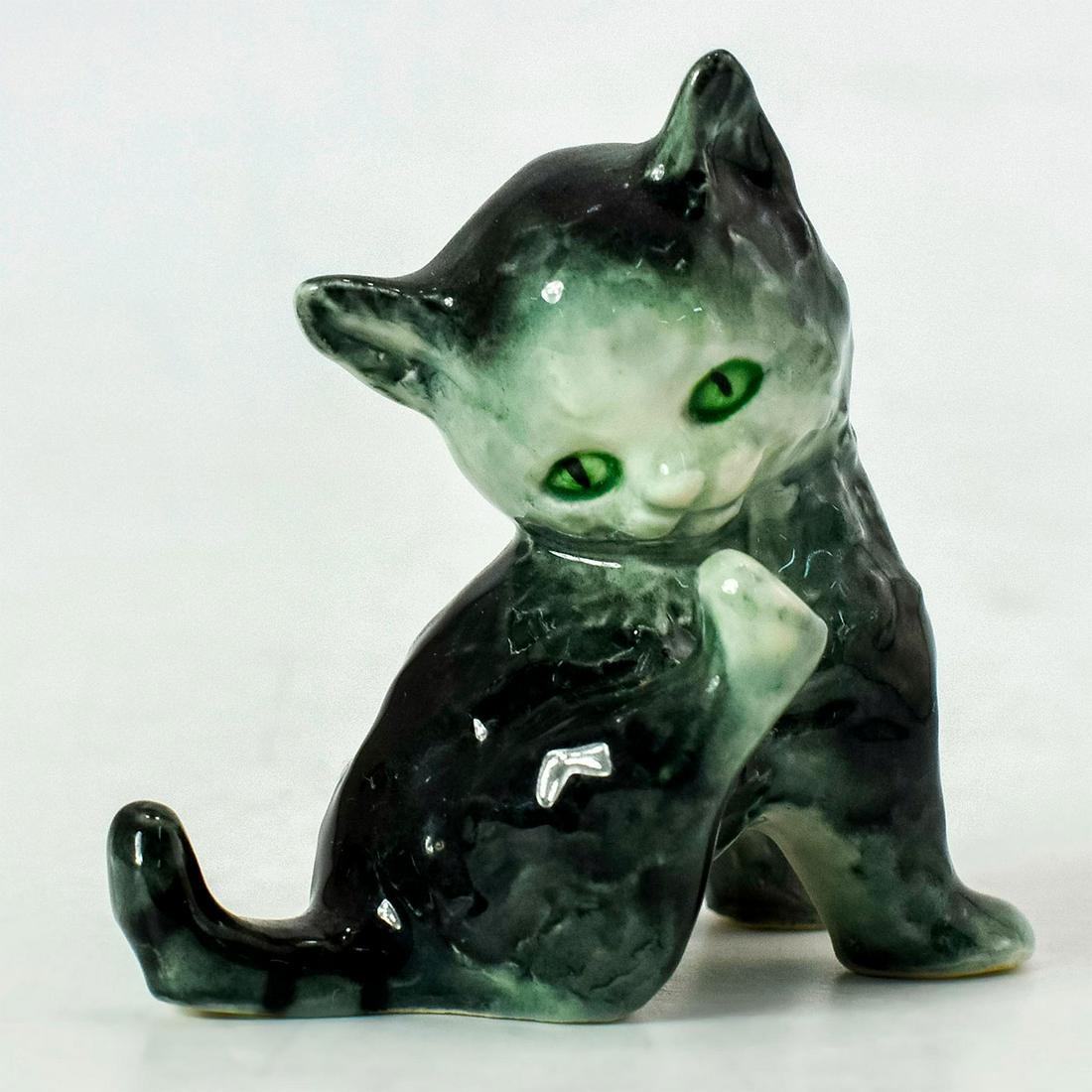 Goebel Animal Figurine, Grey Kitten CK45 (1 of 3)