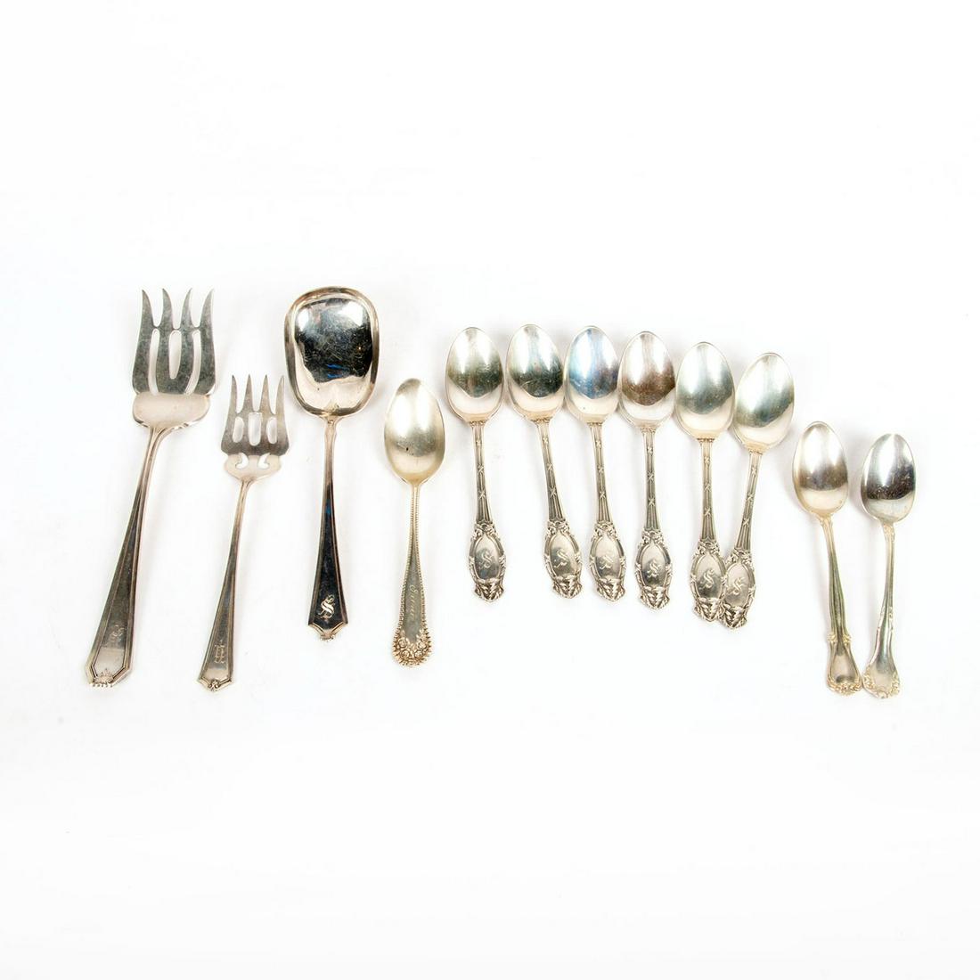 An Assortment of Sterling Flatware (1 of 4)