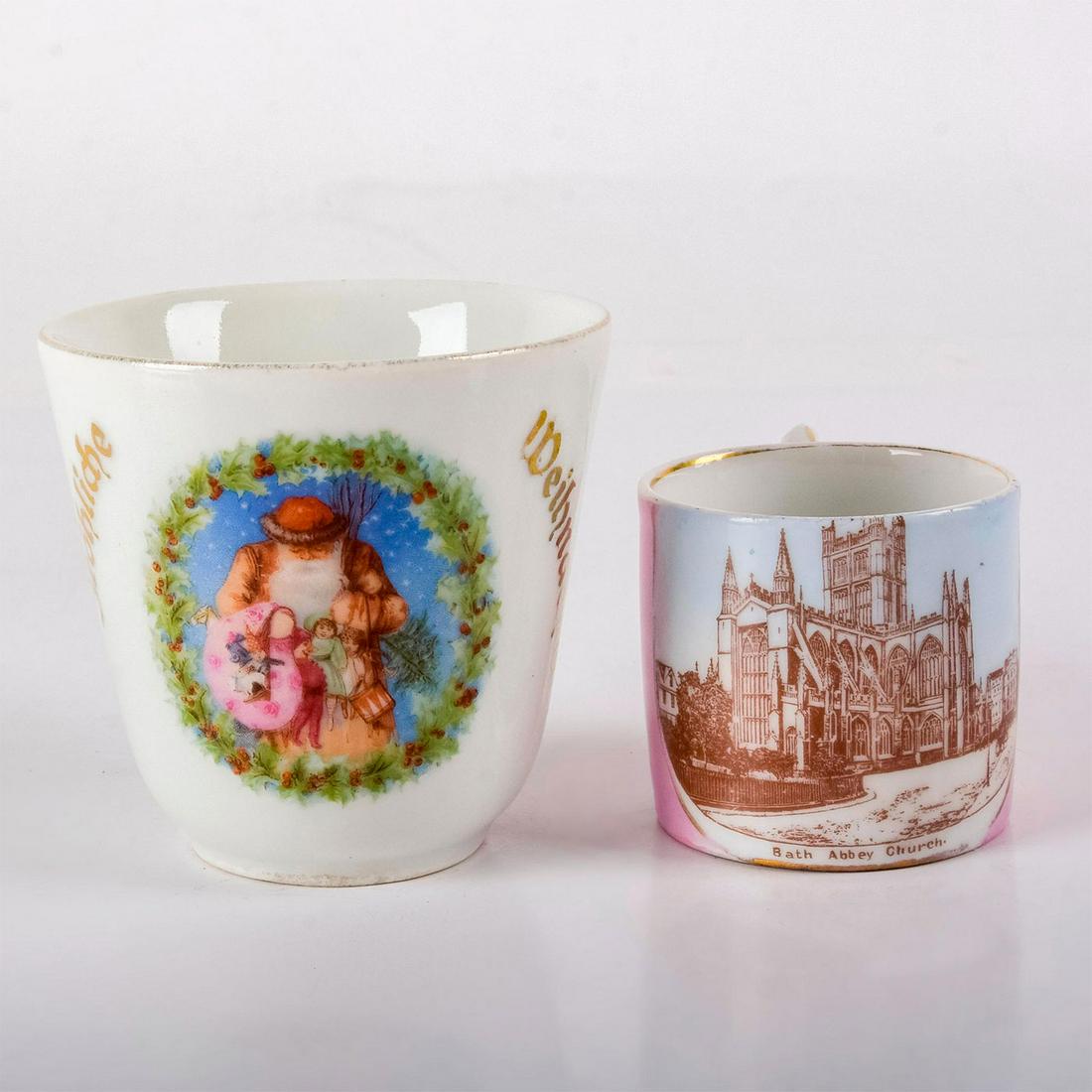 Set Of 2 Vintage German Ceramic Mugs (1 of 5)