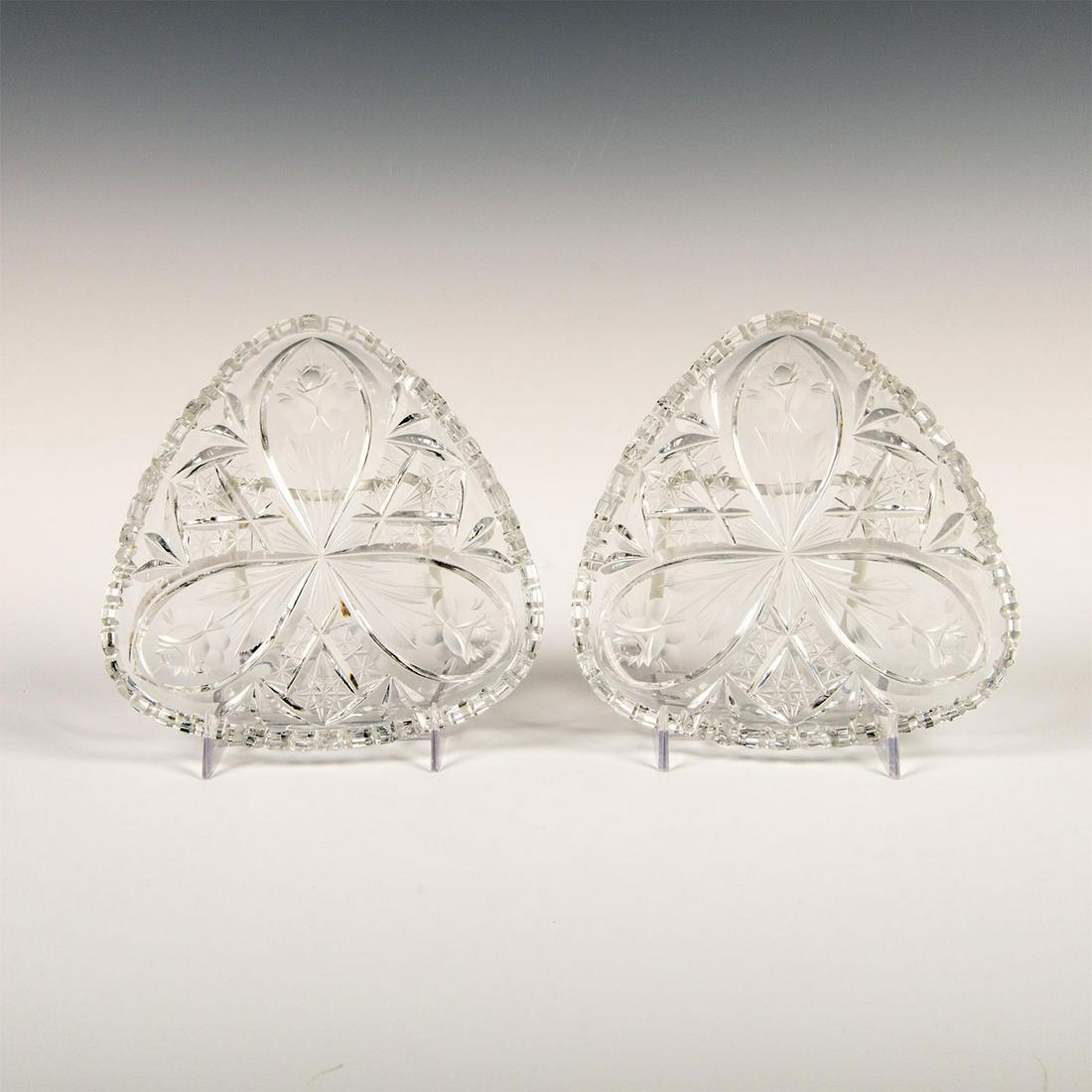 2 Vintage Art Glass Decorative Dishes (1 of 4)