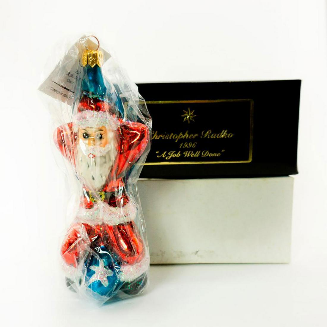 Christopher Radko Ornament, A Job Well Done 1996 (1 of 2)