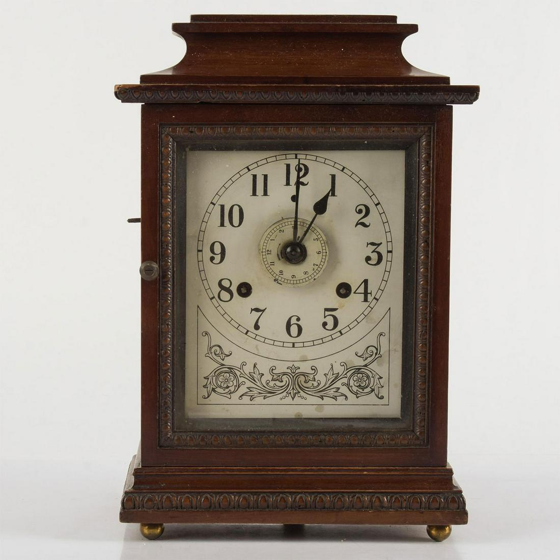 Patent John Bull Automatic Alarm Mantle Clock (1 of 4)